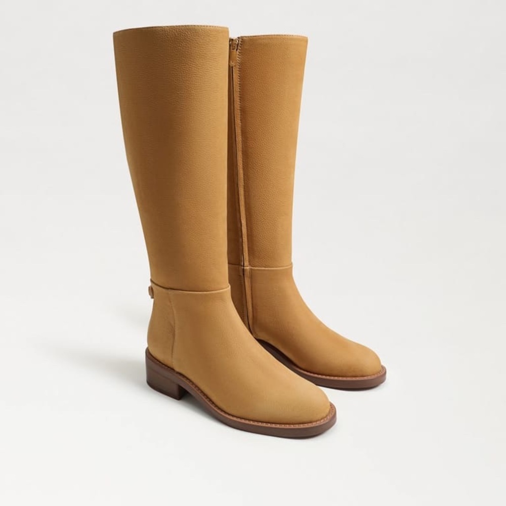 NWT Sam Edelman Milla Knee High Boot in Desert Tan Suede